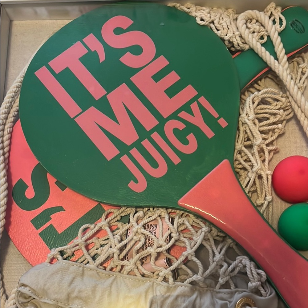 Green and Pink Paddle Set